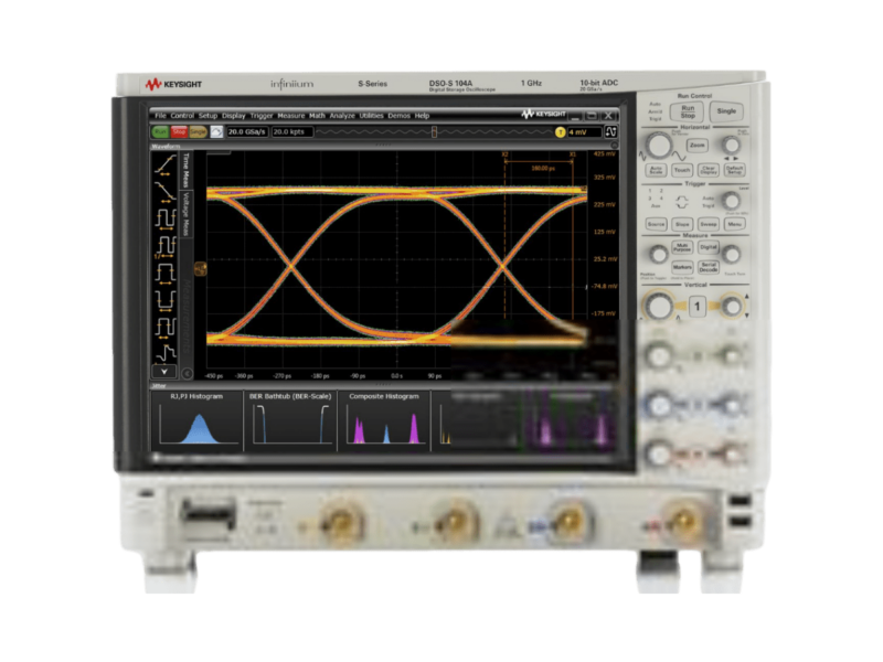 DSOS104A 高清晰度示波器：1 GHz，4 个模拟通道