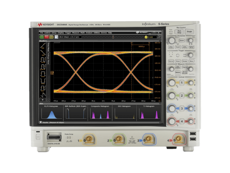 DSOS404A 高清晰度示波器：4 GHz，4 个模拟通道