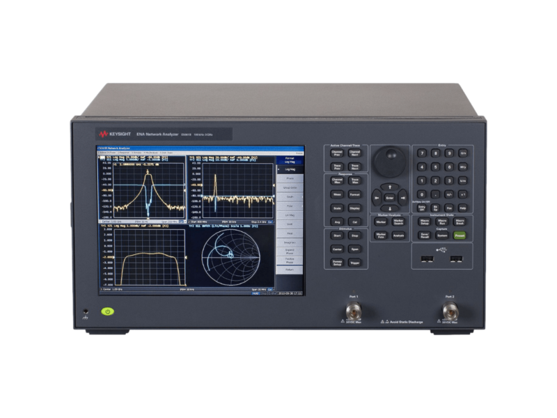 E5061B ENA LF-RF 矢量网络分析仪（带直流偏置源），5 Hz to 500 MHz