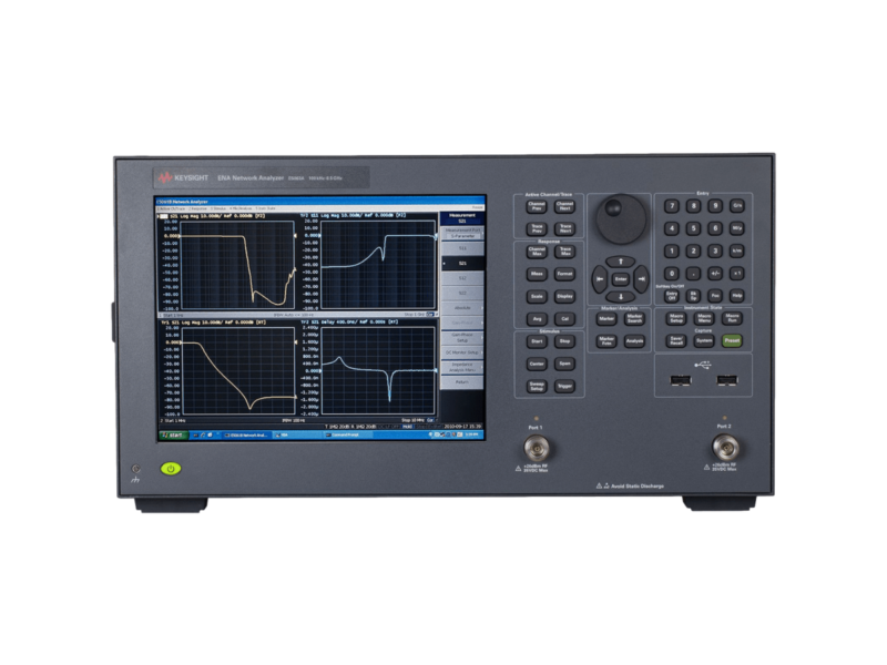 E5063A ENA 矢量网络分析仪，100 kHz to 8.5 GHz