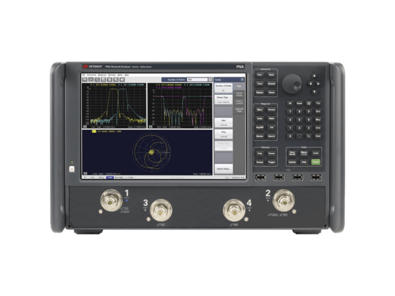 N5225B PNA 微波网络分析仪，900 Hz/10 MHz 至 50 GHz