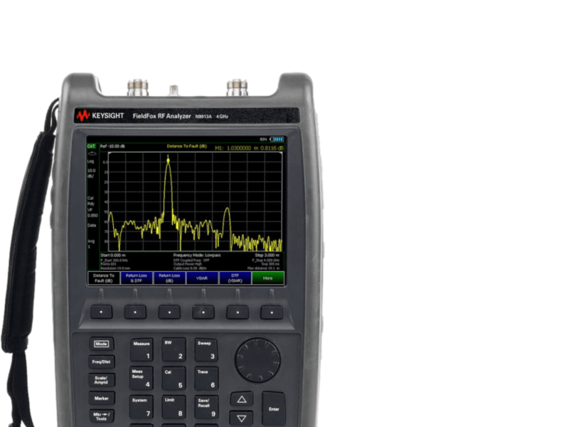 N9913A FieldFox 手持射频分析仪，4 GHz